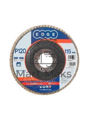 Круг лепестковый торцевой Edge by Patriot 115 ммx22,23 ммxP120