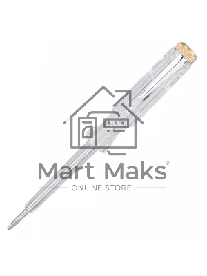 Индикаторная отвертка-тестер напряжения светодиодная Deli DL8001