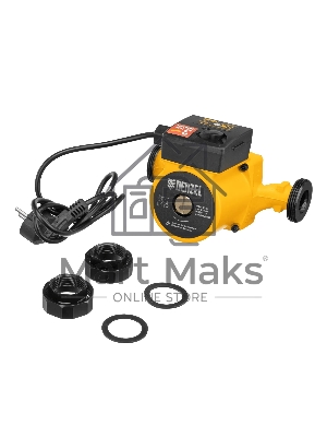 Циркуляционный насос Denzel CP25-4, напор 4 м, 50 л/мин, 1 м кабель, монт. длина 180 мм