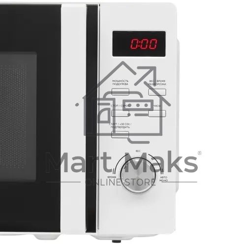 Микроволновая Печь Red Solution RM-2002D белый 20л 700Вт кнопки, поворотный механизм