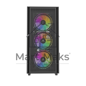 Компьютерный корпус Redragon Paktis3 ITX/Micro-ATX/ATX,3кул12см,черый