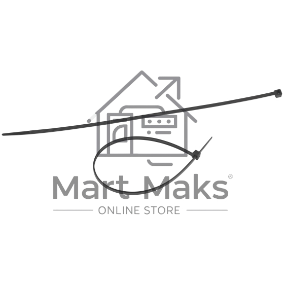 Хомут кабельный 3.6х300 NO-224-218 черный (уп.25 шт) Эра Б0066009