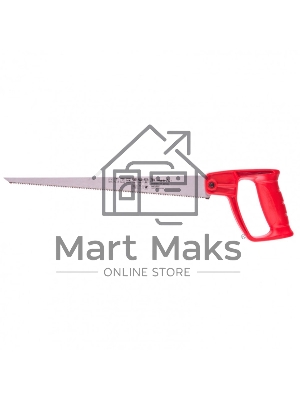 Ножовка по дереву Matrix 23106 для мелких пильных работ, 320 мм, цельнолитая однокомпонентная рукоятка