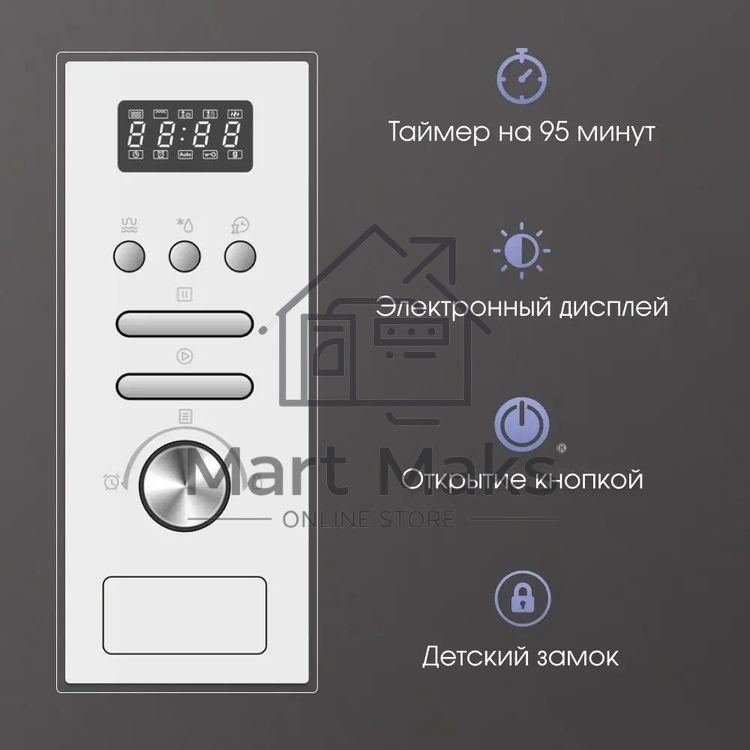 Встраиваемая микроволновая печь Zigmund & Shtain BMO 16.202 W