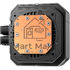 Система водяного охлаждения Deepcool Spartacus 420 ARGB Soc-AM5/AM4/1200/1700/1851 черный 4-pin 32.89dB Al LCD 2647gr Ret (R-SPT420-BKDSMP-G-1)