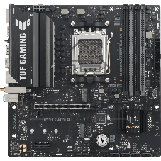 Материнская плата ASUS TUF GAMING A620M-A PLUS WIFI, AM5, AMD A620A, 4xDDR5, 4xSATA, 2xM.2, 1xPCIe 4.0 x16, 1xPCIe 3.0 x1, 1xHDMI, 2xDP, 1x2.5Gb LAN, Wi-Fi 6, Bluetooth 5.3, 2xUSB-A 10Gbps, 4xUSB-A 2.0, 3x3.5 мм, 7.1, mATX