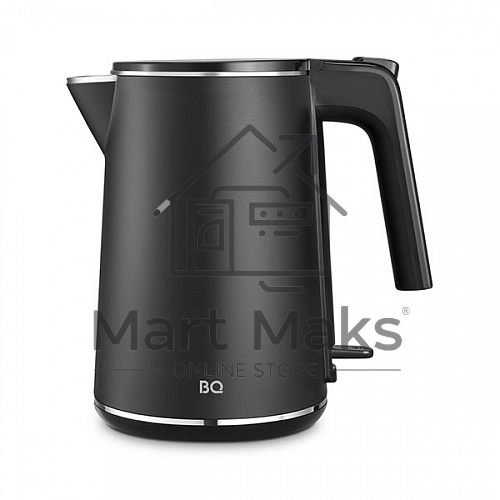 Чайник BQ KT1716P черный. Мощность:1800 Вт, Объем 1л