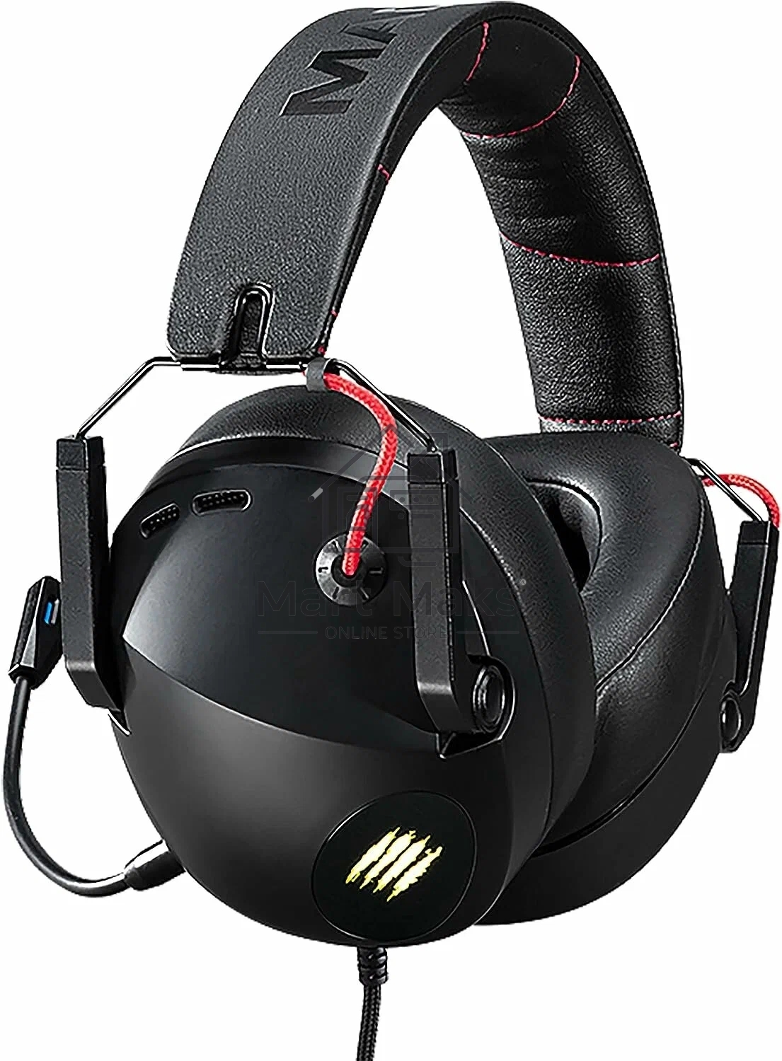 Игровые наушники Mad Catz P.I.L.O.T. 5 черные (7.1, USB, RGB подсветка, 50 мм)