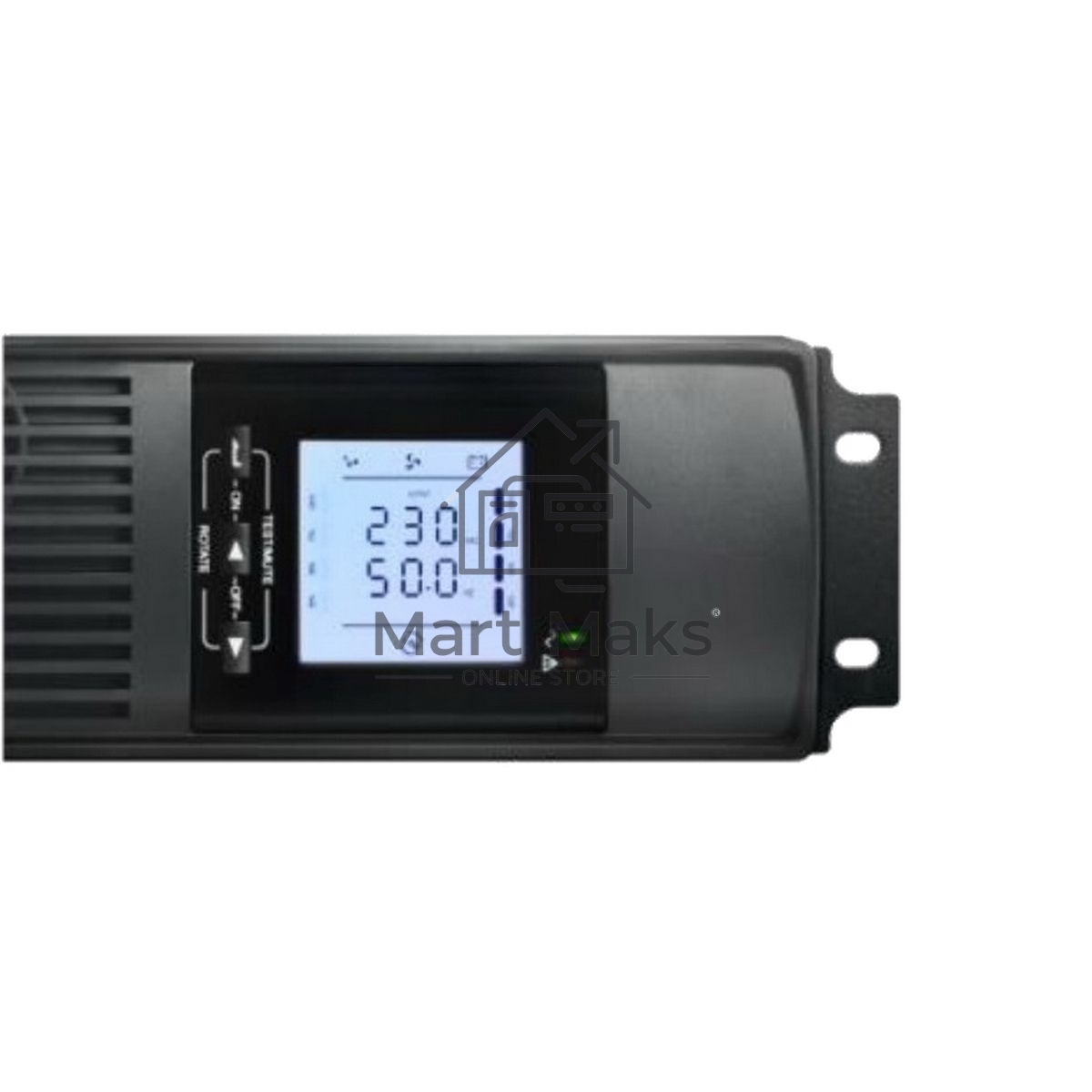 Источник бесперебойного питания (ИБП) Raskat Crusader Stabline RTIO-2000VA 2KVA rack&;tower online UPS, 4pcs 9AH battery