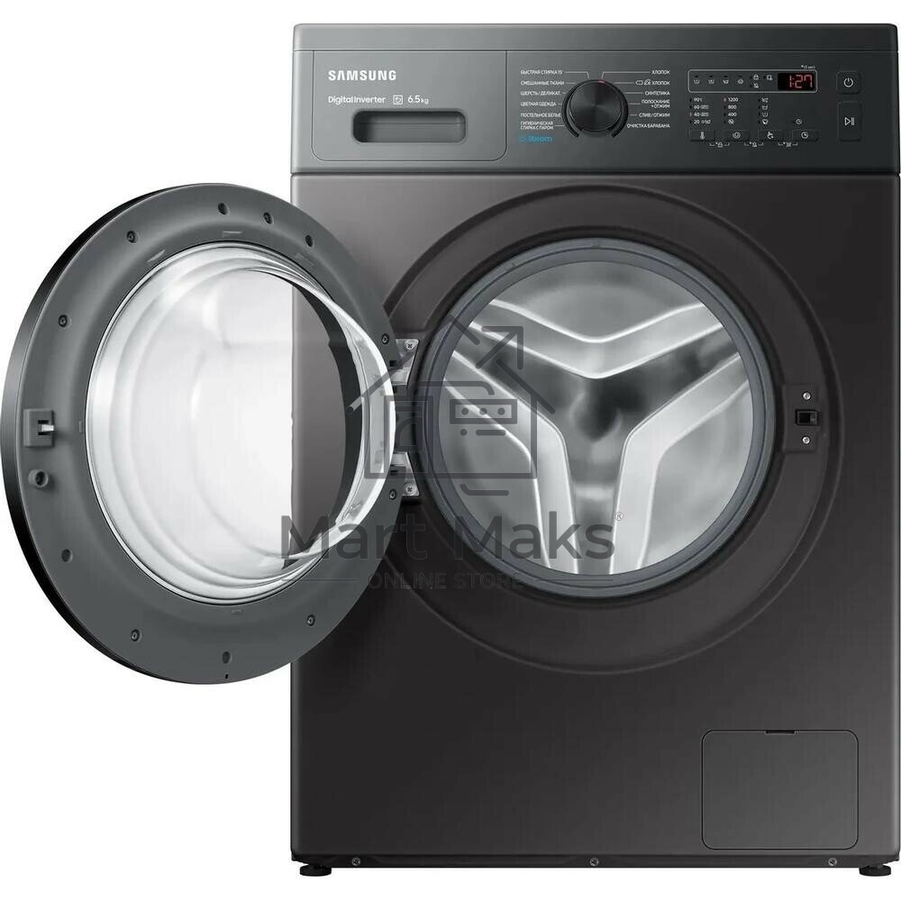 Стиральная машина Samsung WW65AG4S20CX/LP серый, загрузка фронтальная 6,5 кг, 1200 об/мин., класс: А