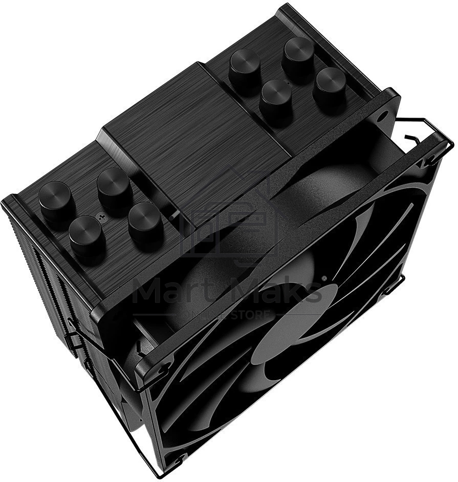 Кулер для процессора ID-COOLING SE-214-XT BLACK  120мм алюминий+медь 1500rpm 27db 4-pin 180W 150мм