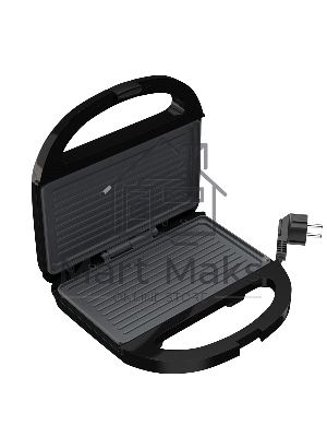 Гриль электрический Maxvi SM702P черный