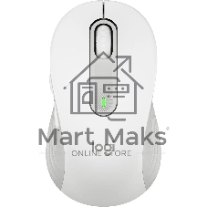 Мышь беспроводная Logitech Signature M650 белый, 4000 dpi, радиоканал, Bluetooth, USB, кнопки - 5