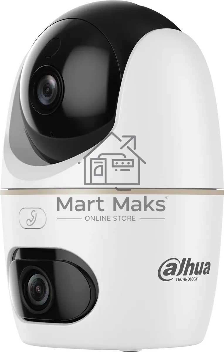 Камера видеонаблюдения IP Dahua DH-IPC-H3DP-3F-0360B Wi-Fi 3.6-3.6мм цв.