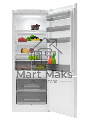 Холодильник Pozis МИР ХМ-162-2 W белый двухкамерный 205/80л морозилка снизу