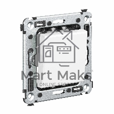 Инвертор одноклавишный DKC Avanti Белое облако