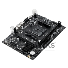 Материнская плата CBR B450M Challenger, AM4, AMD B450, 2xDDR4, 4xSATA, 1xM.2, 1xPCIe 3.0 x16, 1xPCIe x1, 1xHDMI, 1xVGA, 1x1Gb LAN, 2xUSB 2.0, 2xUSB 3.2 Gen 1, 3x3.5 мм, 7.1, mATX