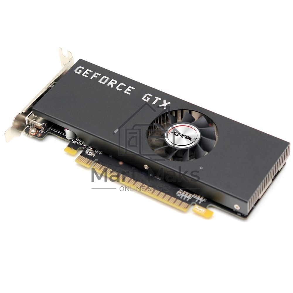 Видеокарта Afox GTX1050Ti 4GB GDDR5 128bit DP HDMI 1FAN LP RTL
