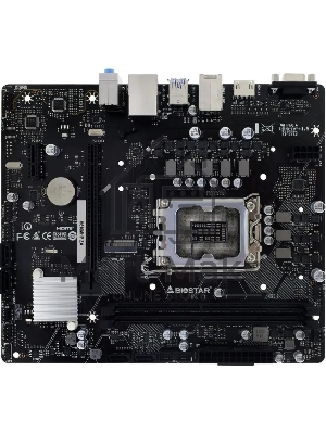 Материнская плата Biostar H610MHP 2.0, LGA 1700, Intel H610, 2xDDR4, 4xSATA, 1xM.2, 1xPCIe 4.0 x16, 1xPCIe x1, 1xHDMI, 1xVGA, 1x 1Gb LAN, 2xUSB-A 3.2 Gen 1, 4xUSB-A 2.0, 3x3.5 мм, 7.1, mATX