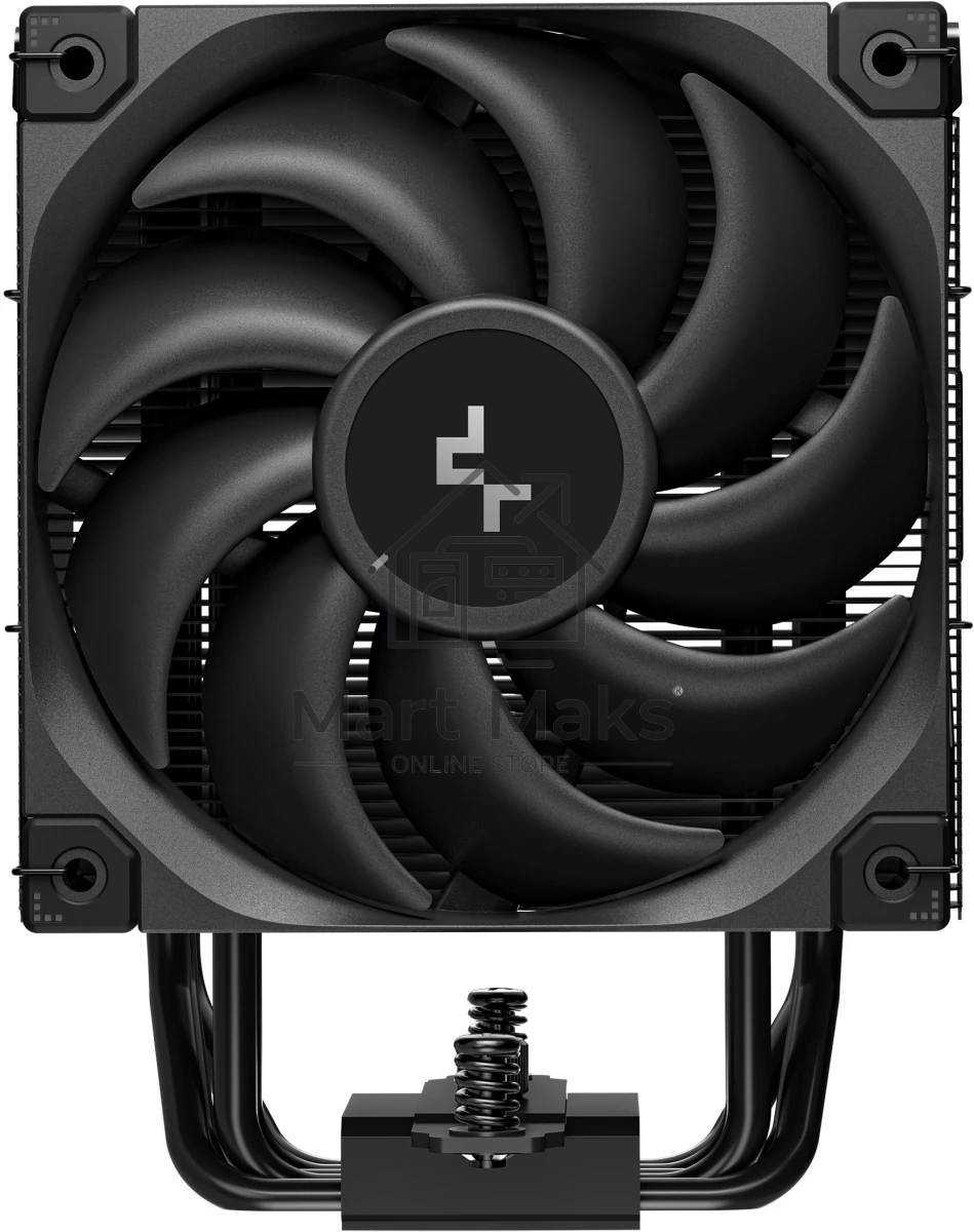 Кулер для процессора DEEPCOOL AK500 DIGITAL PRO черный, 120 мм, алюминий/медь, 1750 об/мин, 25 дБ, 4 pin, 162 мм