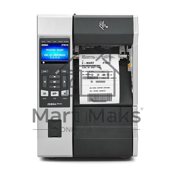 Принтер этикеток термотрансферный Zebra ZT610 4
