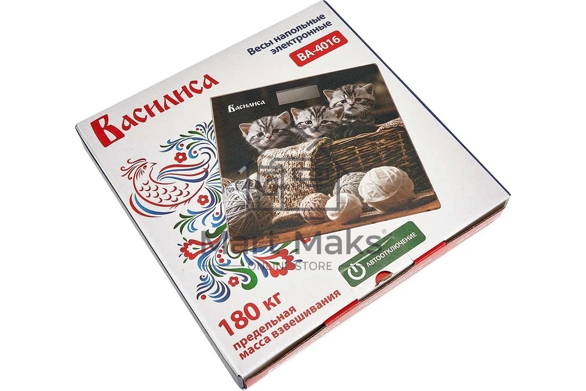 Весы напольные электронные ВАСИЛИСА ВА-4016 