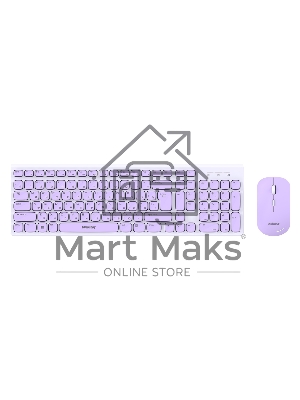 Комплект клавиатура+мышь Smartbuy (SBC-250288AG-WV) ONE 250288AG бело-сиреневый