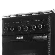 Плита газовая Gefest ПГ 5300-02 0046 черный, конфорок 4 шт, духовка 52 л, 50 см x 85 см x 58.5 см