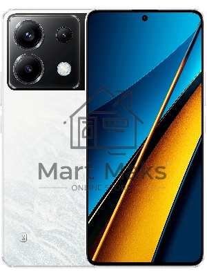 Смартфон POCO X6 5G, 12/256Gb, белый