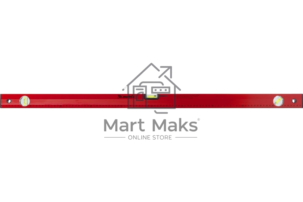 Уровень MATRIX 33229 1000 мм 1мм/м 3 глазка