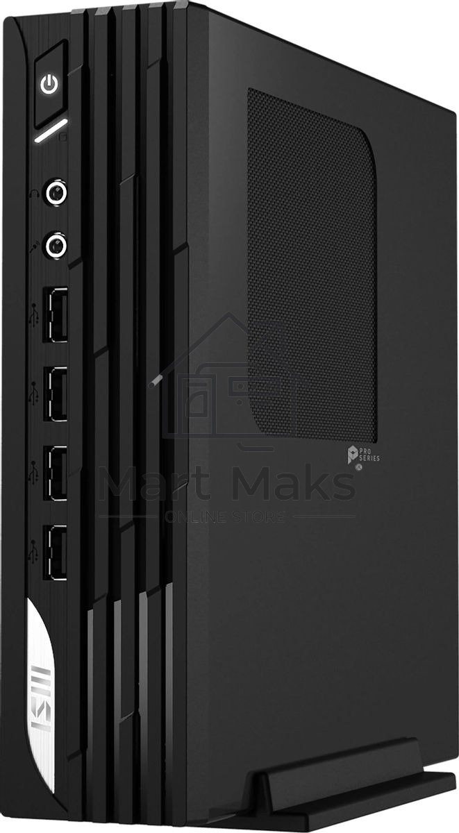 Неттоп MSI Pro DP21 13M-691RU i3 13100 (3.4) 8Gb SSD512Gb UHDG 730 Windows 11 Professional GbitEth WiFi BT 120W черный (9S6-B0A421-691)