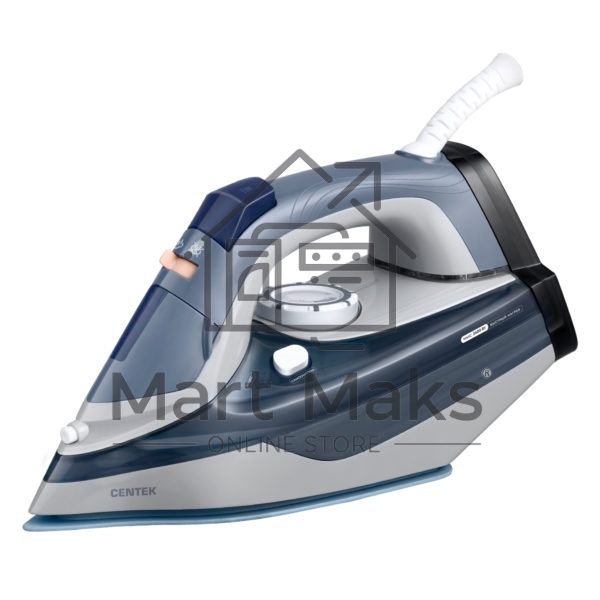 Утюг Centek CT-2323 серый/синий, 2400 Вт
