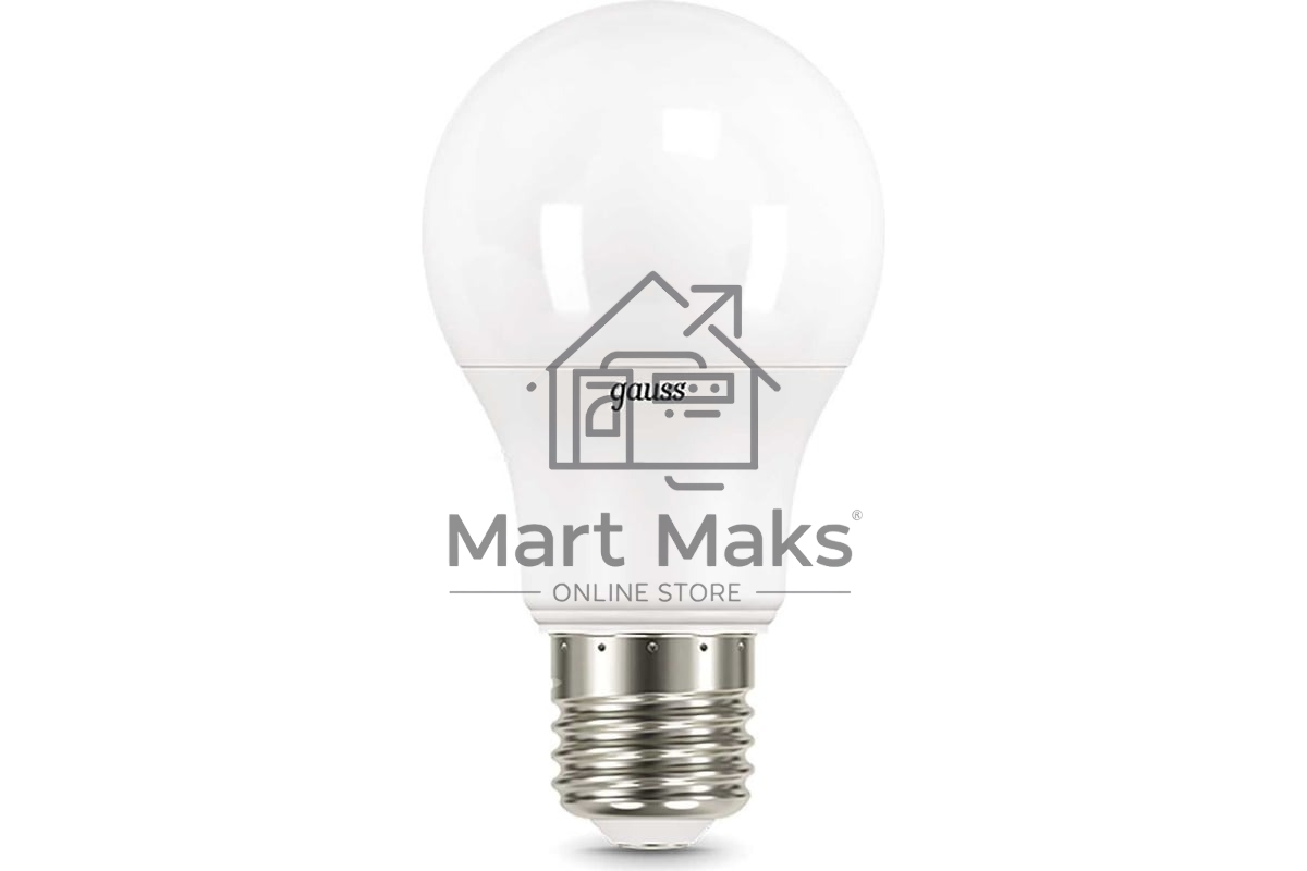 Лампа светодиодная Gauss Led A60-dim E27 11Вт 3000К диммируемая 102502111-D