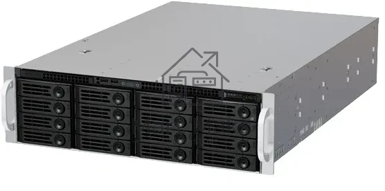 Серверный Корпус Ablecom CS-R36, 3U, чёрный, 5 x 80 мм