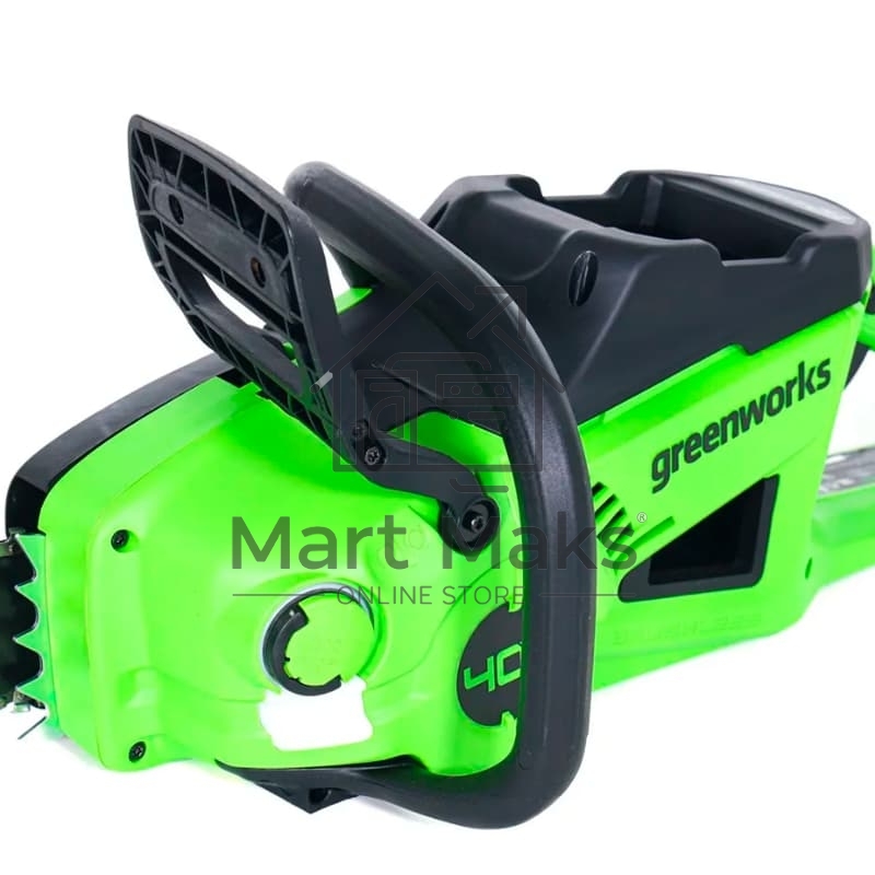Цепная пила аккумуляторная GreenWorks GD40CS20X, 40V, 40 см, 2000 Вт, бесщеточная, без АКБ и ЗУ (2008807)