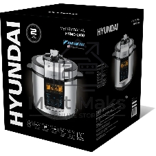 Мультиварка-скороварка Hyundai HYMC-2406 6 л, 1000 Вт, серебристый/черный