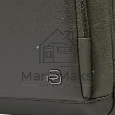 Рюкзак слинг Piquadro Modus Special CA5577MOS/VEVE оливковый кожа