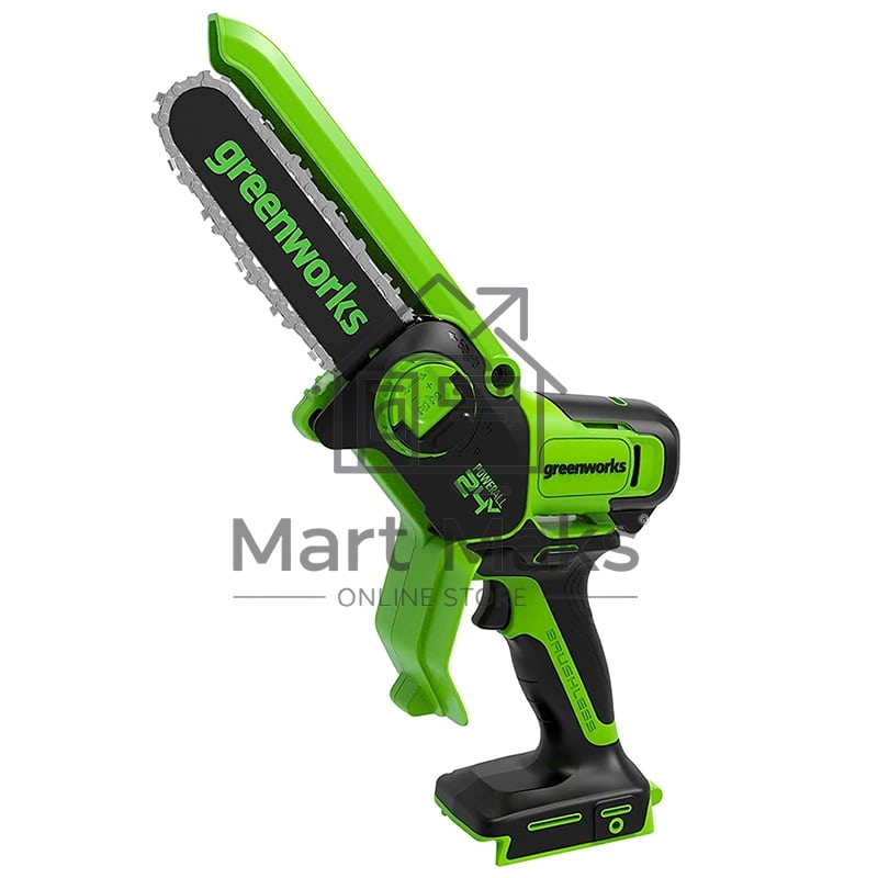 Цепная пила Greenworks GD24CSMNX аккум. 450Вт 0.6л.с. дл.шины:6