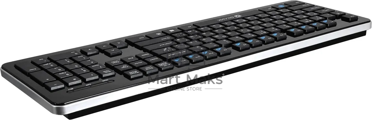 Клавиатура Oklick 870S беспроводная, USB, Радиоканал, черный