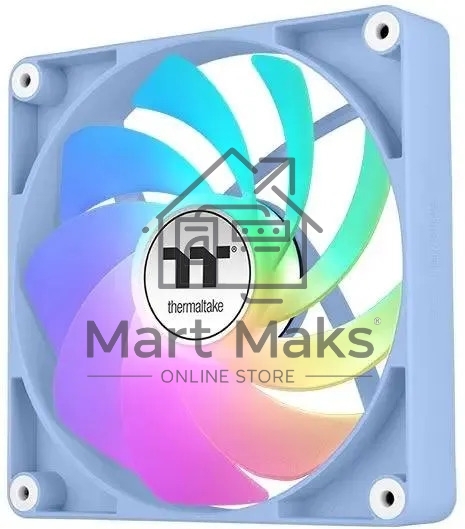 Вентилятор для корпуса Thermaltake CT120 Sync Hydrangea Reverse ARGB 120х120x25 голубой 4-pin 31.2дБ (упак.:2шт) (CL-F200-PL12BU-A) Ret