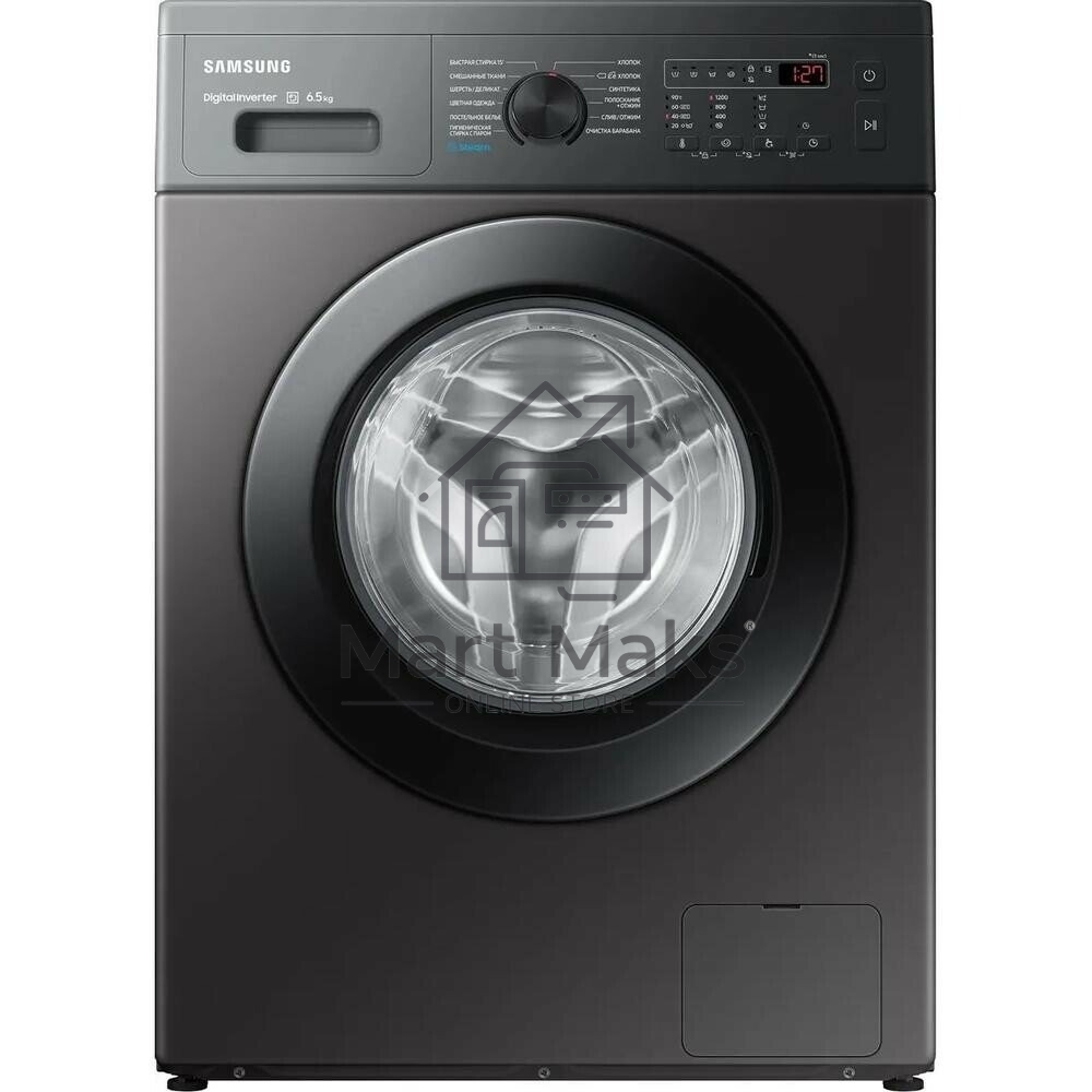 Стиральная машина Samsung WW65AG4S20CX/LP серый, загрузка фронтальная 6,5 кг, 1200 об/мин., класс: А