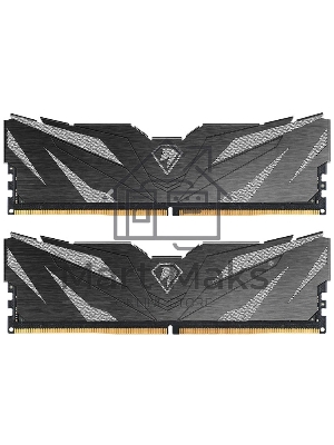 Оперативная память Netac Shadow II, DDR5, 32Gb (2x16GB), 5600 MHz, CL46, DIMM, с радиатором, черный