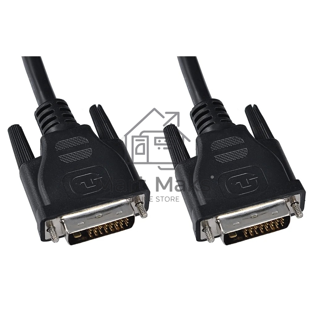 Кабель PERFEO D8101 DVI-D вилка - DVI-D вилка, длина 2 м.