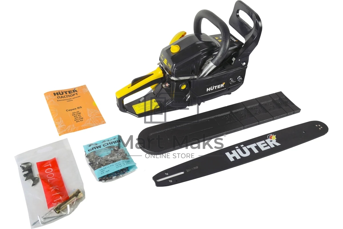 Бензопила Huter BS-2300М 2300Вт дл.шины:16