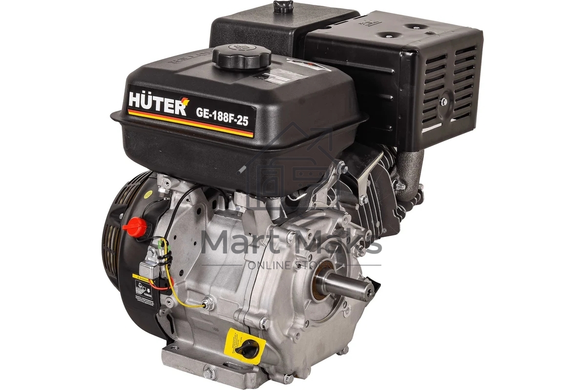 Двигатель бензиновый GE-188F-25 HUTER
