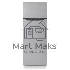 Холодильник Бирюса C6135 серебристый металлопласт двухкамерный 240/60л морозилка сверху, автоматическое оттаивание