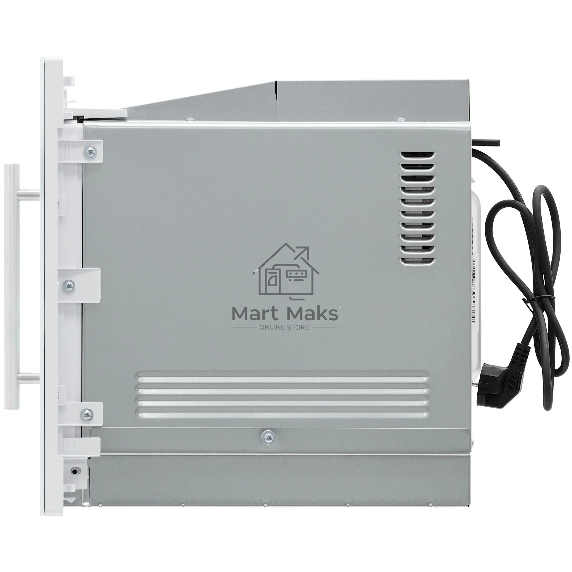 Микроволновая печь встраиваемая Krona RIFLESSO 60 WH V2 белое стекло, 25 л, 900 Вт, переключатели - сенсор