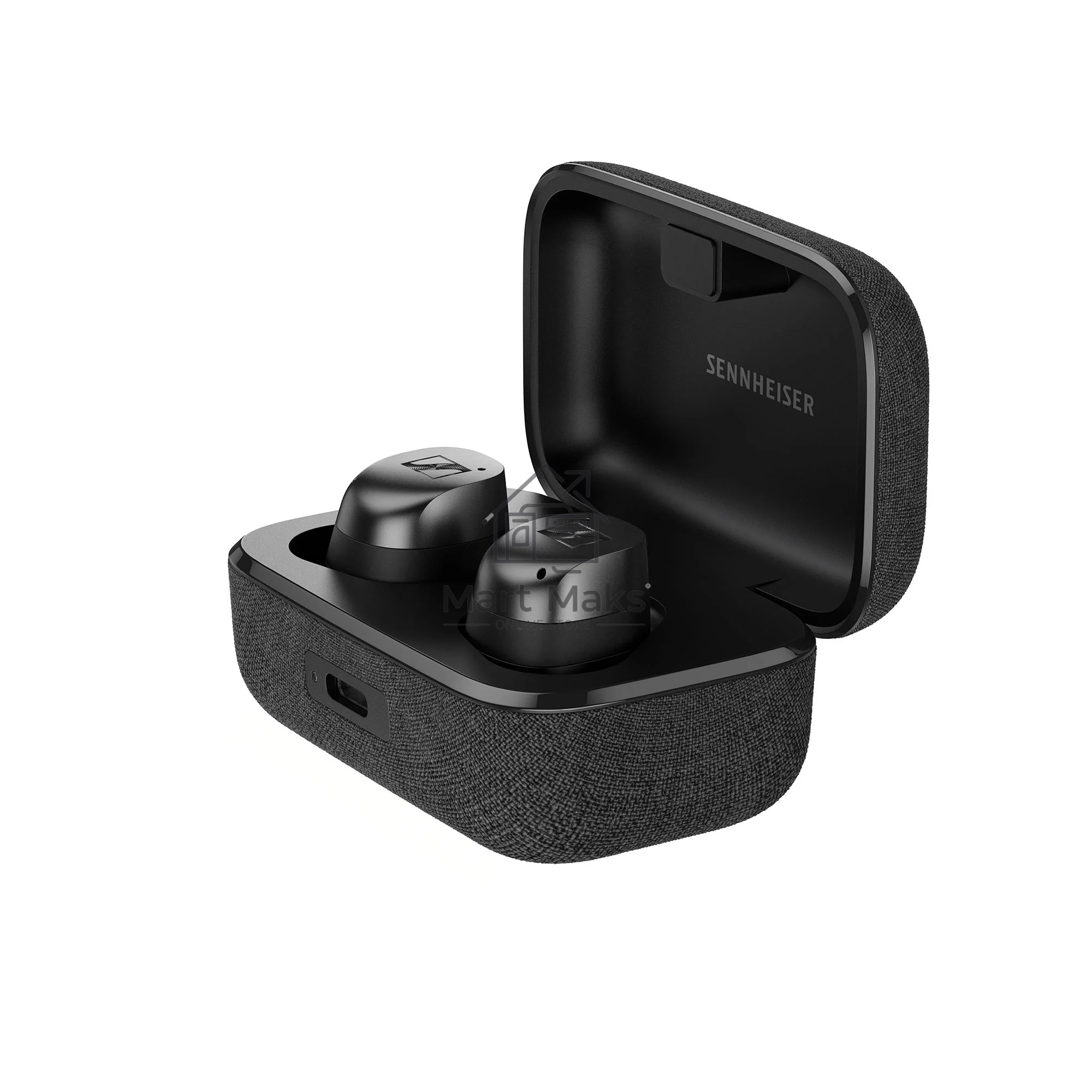 Наушники TWS Sennheiser MOMENTUM True Wireless 4 черный/графит, внутриканальные, Bluetooth, активное шумоподавление, беспроводная зарядка, до 7.5 ч