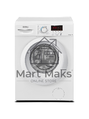 Стиральная машина Korting KWM 40B1270 белый, загрузка фронтальная 7 кг, 1200 об/мин, класс: А+++