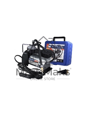 Автомобильный компрессор NOVA BRIGHT АК-35 металл. корпус, пластик.кейс 47159